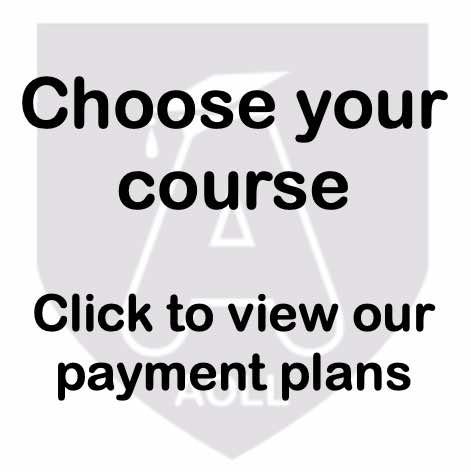 Choose your course Click to view our payment plans