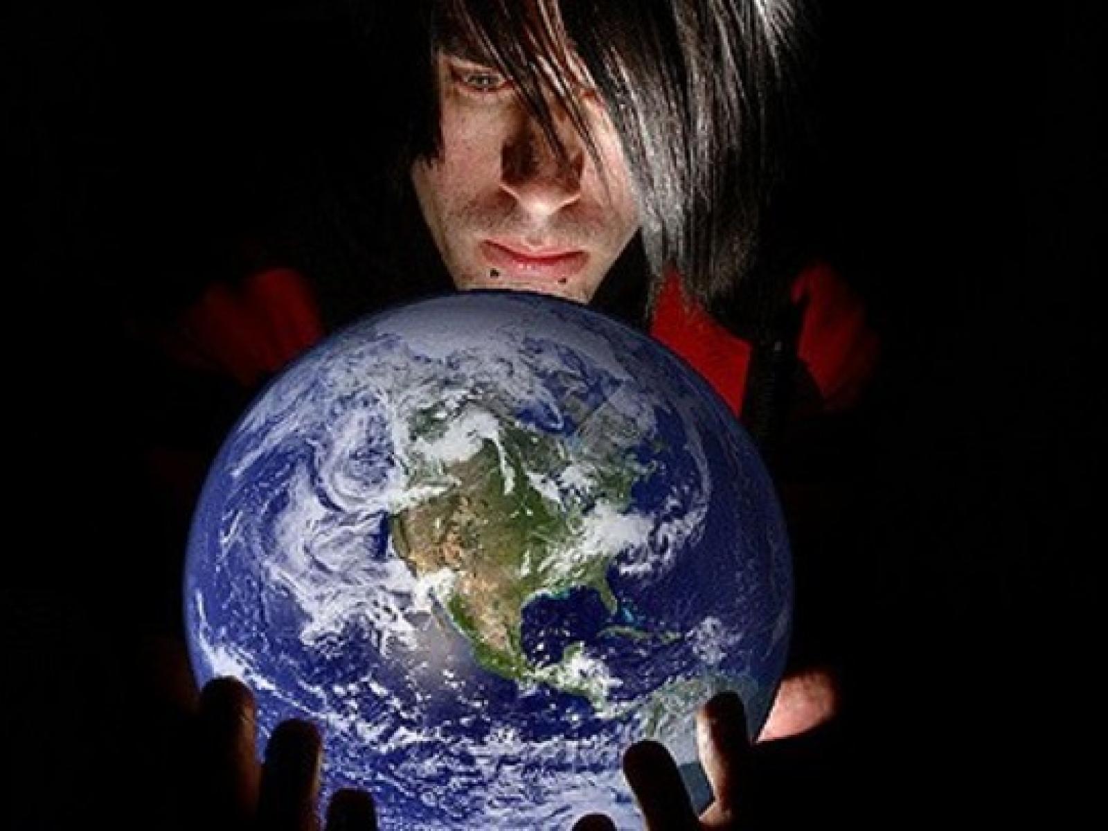 A social scientist examines the world